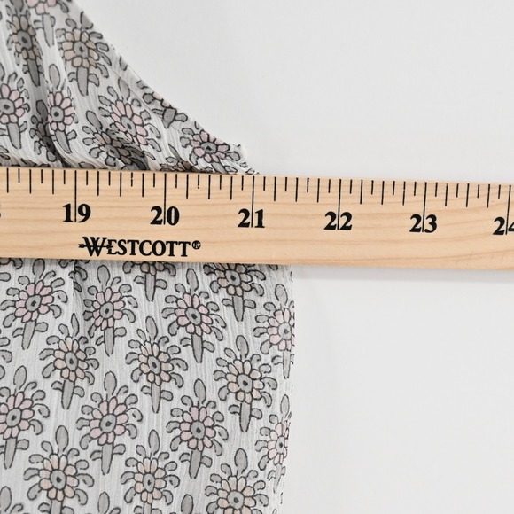 Joie Womens Astor Silk Sleeveless Top Size S Beaded Embroidered Gray Boho Tunic - Picture 3 of 10